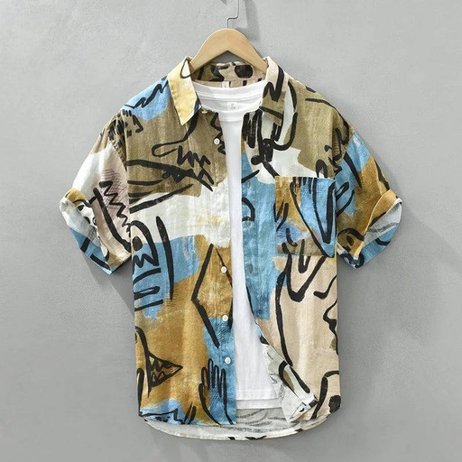 Urban Graffiti Printed Shirt 3